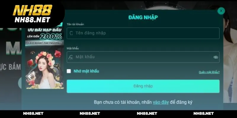 Điền đúng thông tin theo yêu cầu của form